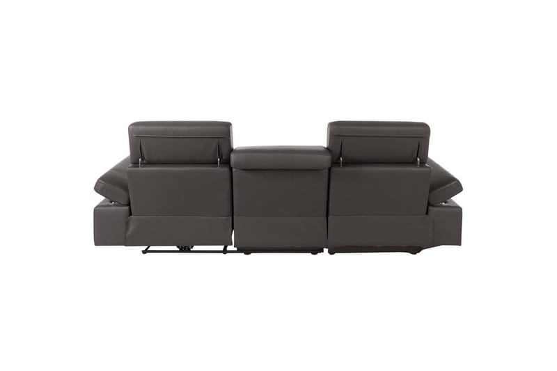 Hörnsoffa 3-sits Rayland Brun, Läder/PU, Vänster Elektrisk Fåtölj - Brun, Läder/PU, Vänster Elektrisk Fåtölj - Möbler - Vardagsrum - Soffor - Reclinersoffor & Biosoffor