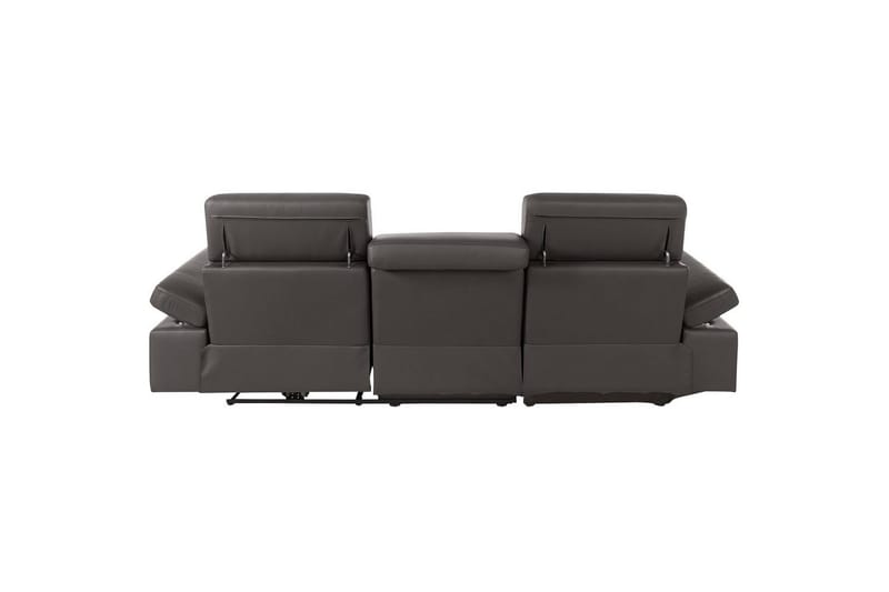 Hörnsoffa 3-sits Rayland Brun, Läder/PU, Vänster Elektrisk Fåtölj - Brun, Läder/PU, Vänster Elektrisk Fåtölj - Möbler - Vardagsrum - Soffor - Reclinersoffor & Biosoffor