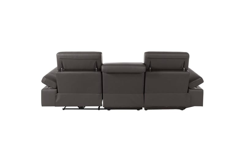 Hörnsoffa 3-sits Rayland Brun, PU, Vänster Manuell Fåtölj - Brun, PU, Vänster Manuell Fåtölj - Möbler - Vardagsrum - Soffor - Reclinersoffor & Biosoffor