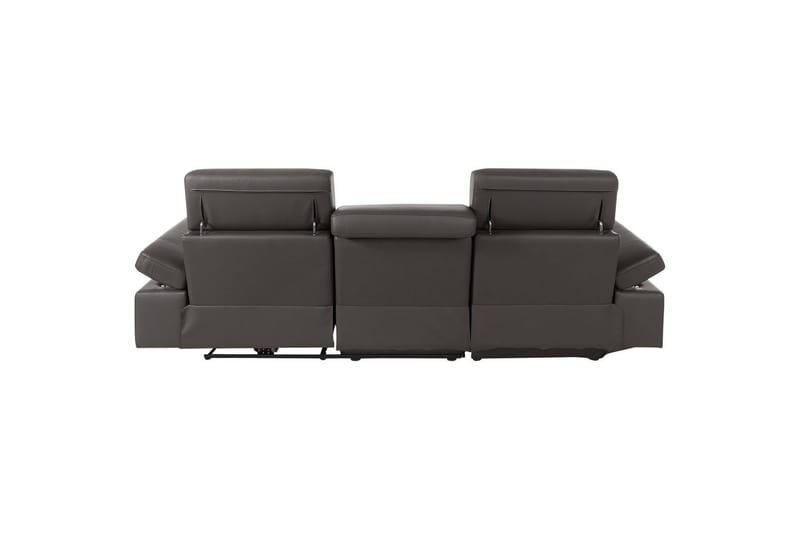 Hörnsoffa 3-sits Rayland Brun, PU, Vänster Manuell Fåtölj - Brun, PU, Vänster Manuell Fåtölj - Möbler - Vardagsrum - Soffor - Reclinersoffor & Biosoffor