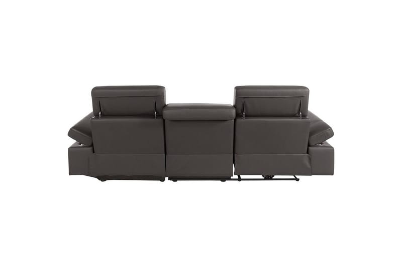 Hörnsoffa 3-sits Rayland Brun, PU, Höger elektrisk vilstol - Brun, PU, Höger elektrisk vilstol - Möbler - Vardagsrum - Soffor - Reclinersoffor & Biosoffor