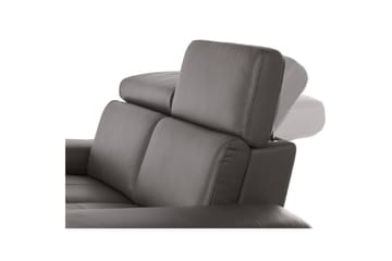 Hörnsoffa 3-sits Rayland Brun, PU, Vänster Manuell Fåtölj - Brun, PU, Vänster Manuell Fåtölj - Möbler - Vardagsrum - Soffor - Reclinersoffor & Biosoffor
