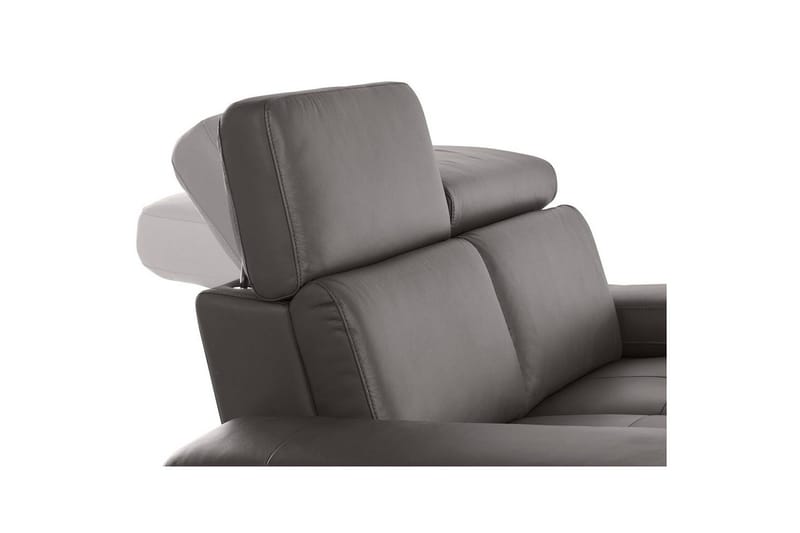 Hörnsoffa 3-sits Rayland Brun, PU, Höger manuell vilstol - Brun, PU, Höger manuell vilstol - Möbler - Vardagsrum - Soffor - Reclinersoffor & Biosoffor