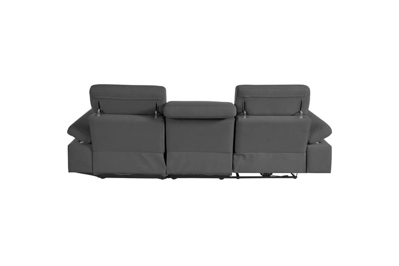 Hörnsoffa 3-sits Rayland Grå, Sunday tyg, Höger elektrisk vilstol - Grå, Sunday tyg, Höger elektrisk vilstol - Möbler - Vardagsrum - Soffor - Reclinersoffor & Biosoffor