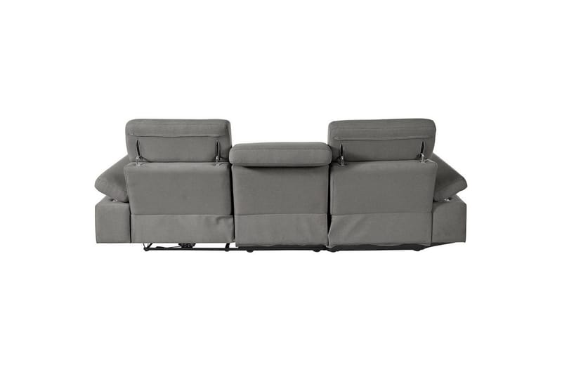 Hörnsoffa 3-sits Rayland Grå, Sunday tyg, Vänster Elektrisk Fåtölj - Grå, Sunday tyg, Vänster Elektrisk Fåtölj - Möbler - Vardagsrum - Soffor - Reclinersoffor & Biosoffor
