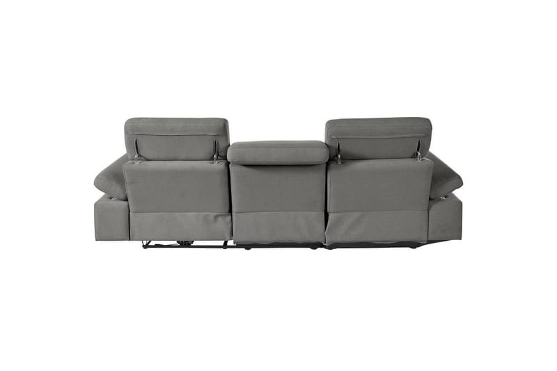 Hörnsoffa 3-sits Rayland Grå, Sunday tyg, Vänster Manuell Fåtölj - Grå, Sunday tyg, Vänster Manuell Fåtölj - Möbler - Vardagsrum - Soffor - Reclinersoffor & Biosoffor