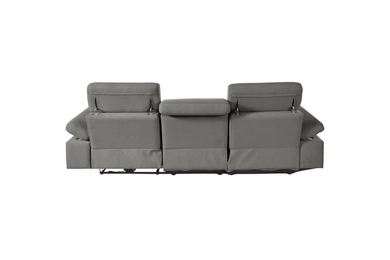 Hörnsoffa 3-sits Rayland Grå, Sunday tyg, Vänster Manuell Fåtölj - Grå, Sunday tyg, Vänster Manuell Fåtölj - Möbler - Vardagsrum - Soffor - Reclinersoffor & Biosoffor