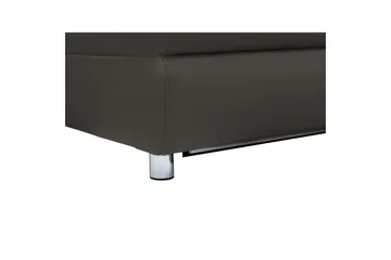 Hörnsoffa 3-sits Pareli Brun, Läder/PU, Vänster Manuell Fåtölj - Brun, Läder/PU, Vänster Manuell Fåtölj - Möbler - Vardagsrum - Soffor - Reclinersoffor & Biosoffor