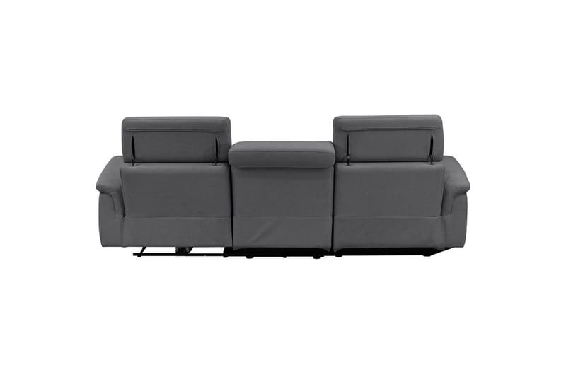 Hörnsoffa 3-sits Pareli Antracit, Sunday tyg, Vänster Manuell Fåtölj - Antracit, Sunday tyg, Vänster Manuell Fåtölj - Möbler - Vardagsrum - Soffor - Reclinersoffor & Biosoffor