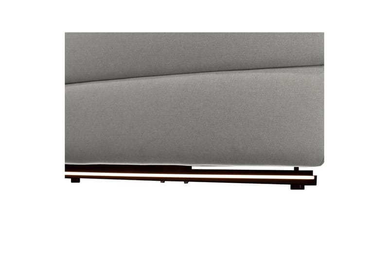 Hörnsoffa 3-sits Pareli Grå, Sunday tyg, Vänster Manuell Fåtölj - Grå, Sunday tyg, Vänster Manuell Fåtölj - Möbler - Vardagsrum - Soffor - Reclinersoffor & Biosoffor