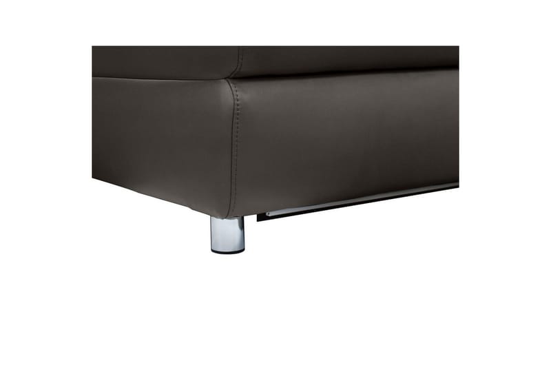 Hörnsoffa 3-sits Pareli Brun, Läder/PU, Vänster Elektrisk Fåtölj - Brun, Läder/PU, Vänster Elektrisk Fåtölj - Möbler - Vardagsrum - Soffor - Reclinersoffor & Biosoffor