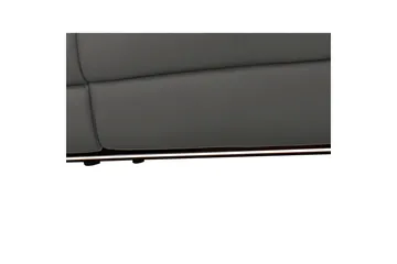 Hörnsoffa 3-sits Pareli Grå, Läder/PU, Vänster Manuell Fåtölj - Grå, Läder/PU, Vänster Manuell Fåtölj - Möbler - Vardagsrum - Soffor - Reclinersoffor & Biosoffor