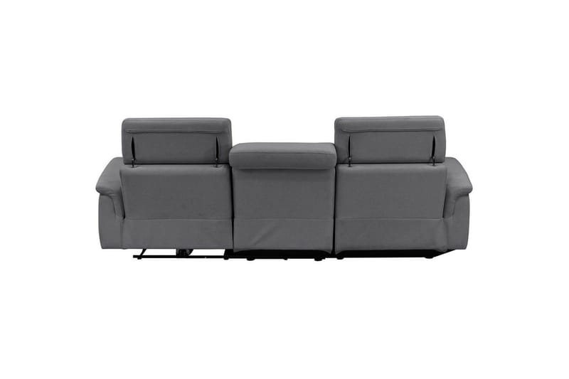 Hörnsoffa 3-sits Pareli Grå, Sand tyg, Vänster Elektrisk Fåtölj - Grå, Sand tyg, Vänster Elektrisk Fåtölj - Möbler - Vardagsrum - Soffor - Reclinersoffor & Biosoffor