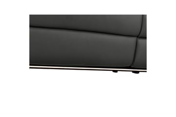 Hörnsoffa 3-sits Pareli Svart, PU, Höger elektrisk vilstol - Svart, PU, Höger elektrisk vilstol - Möbler - Vardagsrum - Soffor - Reclinersoffor & Biosoffor