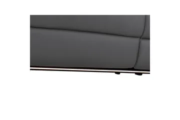 Hörnsoffa 3-sits Pareli Grå, Läder/PU, Höger manuell vilstol - Grå, Läder/PU, Höger manuell vilstol - Möbler - Vardagsrum - Soffor - Reclinersoffor & Biosoffor