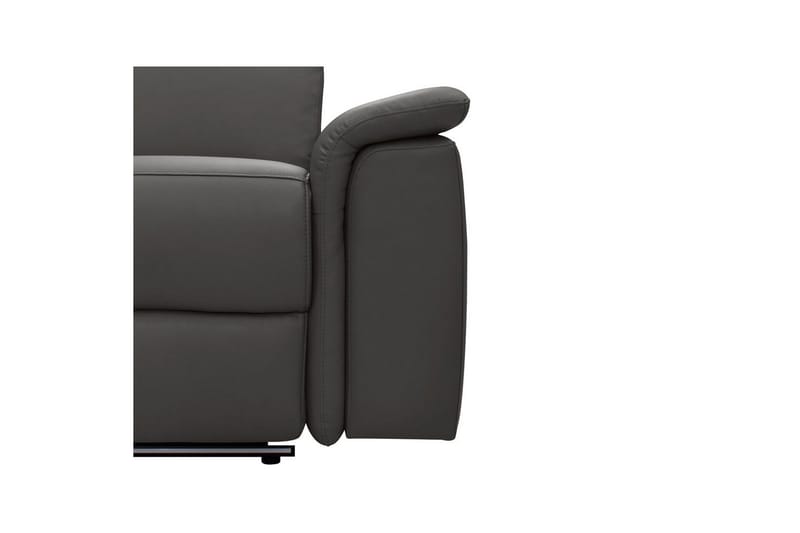 Hörnsoffa 3-sits Pareli Brun, PU, Vänster Elektrisk Fåtölj - Brun, PU, Vänster Elektrisk Fåtölj - Möbler - Vardagsrum - Soffor - Skinnsoffor