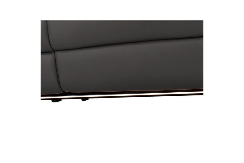 Hörnsoffa 3-sits Pareli Brun, PU, Vänster Elektrisk Fåtölj - Brun, PU, Vänster Elektrisk Fåtölj - Möbler - Vardagsrum - Soffor - Reclinersoffor & Biosoffor