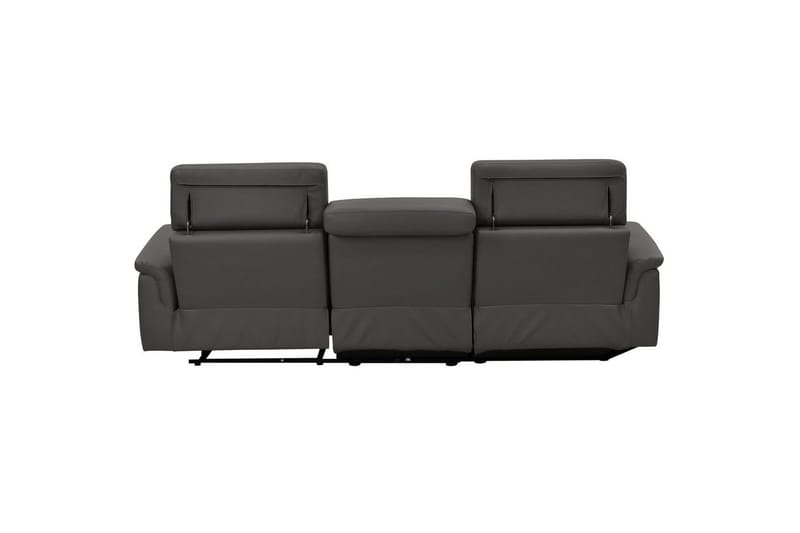 Hörnsoffa 3-sits Pareli Brun, PU, Vänster Elektrisk Fåtölj - Brun, PU, Vänster Elektrisk Fåtölj - Möbler - Vardagsrum - Soffor - Skinnsoffor