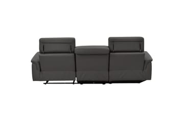 Hörnsoffa 3-sits Pareli Brun, PU, Vänster Elektrisk Fåtölj - Brun, PU, Vänster Elektrisk Fåtölj - Möbler - Vardagsrum - Soffor - Reclinersoffor & Biosoffor