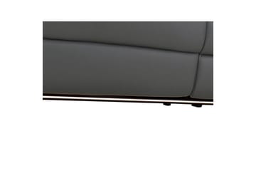 Hörnsoffa 3-sits Pareli Grå, PU, Höger manuell vilstol - Grå, PU, Höger manuell vilstol - Möbler - Vardagsrum - Soffor - Reclinersoffor & Biosoffor