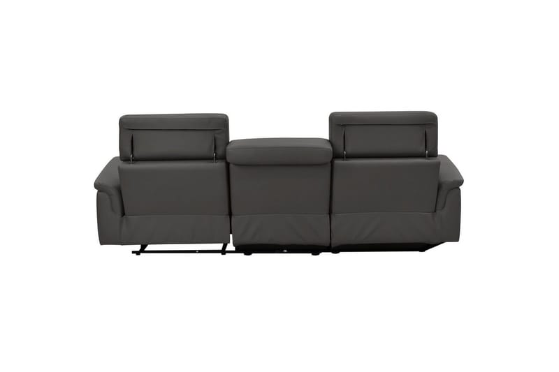Hörnsoffa 3-sits Pareli Brun, PU, Vänster Elektrisk Fåtölj - Brun, PU, Vänster Elektrisk Fåtölj - Möbler - Vardagsrum - Soffor - Reclinersoffor & Biosoffor