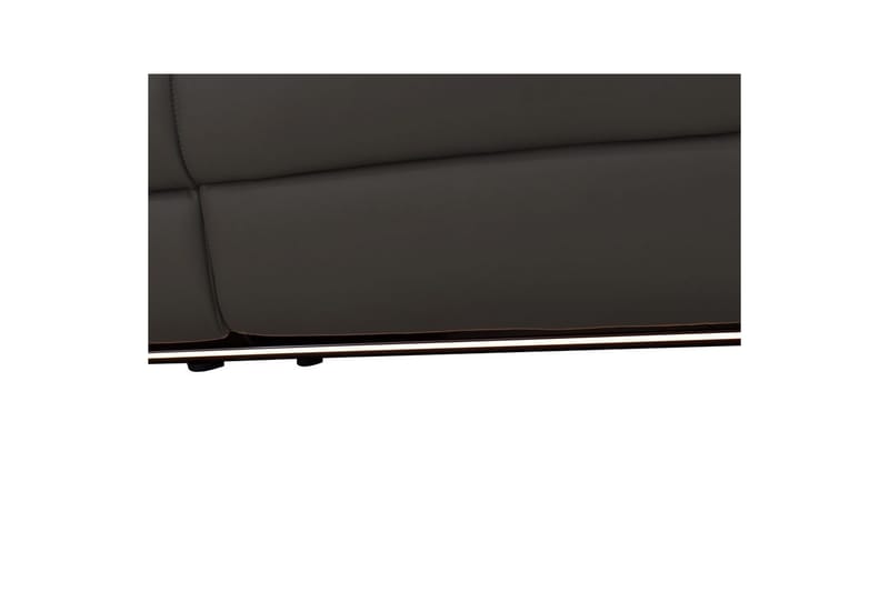 Hörnsoffa 3-sits Pareli Brun, Läder/PU, Vänster Manuell Fåtölj - Brun, Läder/PU, Vänster Manuell Fåtölj - Möbler - Vardagsrum - Soffor - Reclinersoffor & Biosoffor