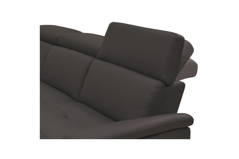 Hörnsoffa 3-sits Pareli Brun, Läder/PU, Vänster Manuell Fåtölj - Brun, Läder/PU, Vänster Manuell Fåtölj - Möbler - Vardagsrum - Soffor - Reclinersoffor & Biosoffor