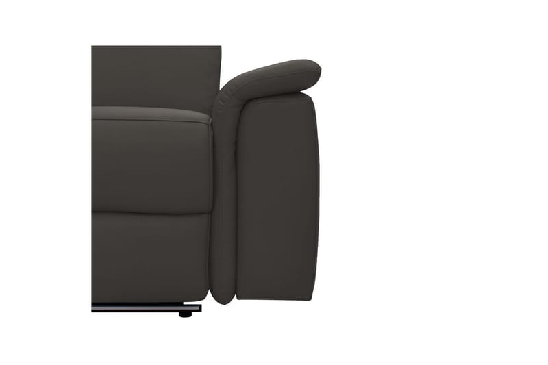 Hörnsoffa 3-sits Pareli Brun, Läder/PU, Vänster Manuell Fåtölj - Brun, Läder/PU, Vänster Manuell Fåtölj - Möbler - Vardagsrum - Soffor - Reclinersoffor & Biosoffor