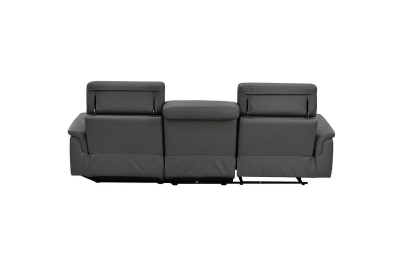 Hörnsoffa 3-sits Pareli Svart, PU, Höger elektrisk vilstol - Svart, PU, Höger elektrisk vilstol - Möbler - Vardagsrum - Soffor - Reclinersoffor & Biosoffor