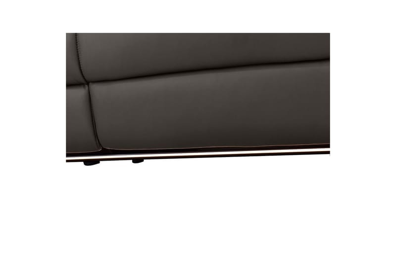 Hörnsoffa 3-sits Pareli Brun, Läder/PU, Vänster Elektrisk Fåtölj - Brun, Läder/PU, Vänster Elektrisk Fåtölj - Möbler - Vardagsrum - Soffor - Reclinersoffor & Biosoffor