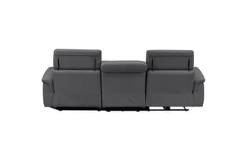 Hörnsoffa 3-sits Pareli Antracit, Sunday tyg, Höger manuell vilstol - Antracit, Sunday tyg, Höger manuell vilstol - Möbler - Vardagsrum - Soffor - Reclinersoffor & Biosoffor
