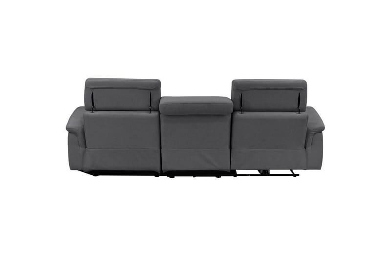 Hörnsoffa 3-sits Pareli Antracit, Sunday tyg, Höger manuell vilstol - Antracit, Sunday tyg, Höger manuell vilstol - Möbler - Vardagsrum - Soffor - Reclinersoffor & Biosoffor