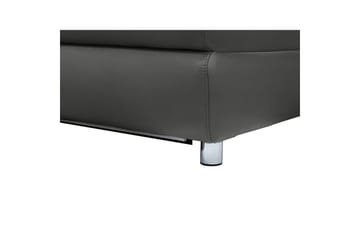 Hörnsoffa 3-sits Pareli Svart, PU, Höger elektrisk vilstol - Svart, PU, Höger elektrisk vilstol - Möbler - Vardagsrum - Soffor - Reclinersoffor & Biosoffor