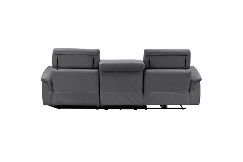Hörnsoffa 3-sits Pareli Antracit, Sunday tyg, Höger elektrisk vilstol - Antracit, Sunday tyg, Höger elektrisk vilstol - Möbler - Vardagsrum - Soffor - Reclinersoffor & Biosoffor