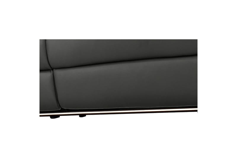 Hörnsoffa 3-sits Pareli Svart, PU, Vänster Elektrisk Fåtölj - Svart, PU, Vänster Elektrisk Fåtölj - Möbler - Vardagsrum - Soffor - Reclinersoffor & Biosoffor