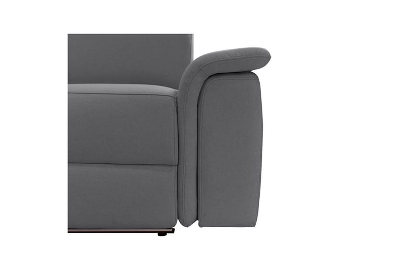 Hörnsoffa 3-sits Pareli Grå, Sand tyg, Vänster Elektrisk Fåtölj - Grå, Sand tyg, Vänster Elektrisk Fåtölj - Möbler - Vardagsrum - Soffor - Reclinersoffor & Biosoffor