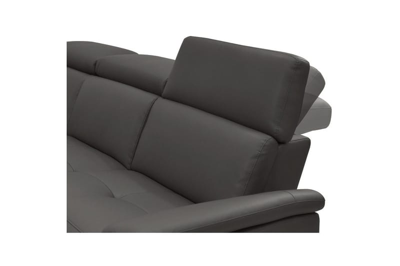 Hörnsoffa 3-sits Pareli Brun, PU, Vänster Elektrisk Fåtölj - Brun, PU, Vänster Elektrisk Fåtölj - Möbler - Vardagsrum - Soffor - Skinnsoffor