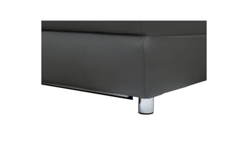 Hörnsoffa 3-sits Pareli Grå, PU, Höger manuell vilstol - Grå, PU, Höger manuell vilstol - Möbler - Vardagsrum - Soffor - Reclinersoffor & Biosoffor