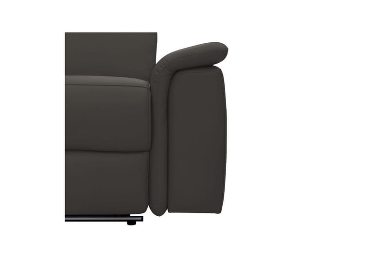 Hörnsoffa 3-sits Pareli Brun, Läder/PU, Vänster Manuell Fåtölj - Brun, Läder/PU, Vänster Manuell Fåtölj - Möbler - Vardagsrum - Soffor - Reclinersoffor & Biosoffor