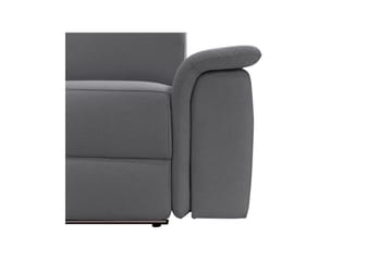 Hörnsoffa 3-sits Pareli Antracit, Sunday tyg, Vänster Manuell Fåtölj - Antracit, Sunday tyg, Vänster Manuell Fåtölj - Möbler - Vardagsrum - Soffor - Reclinersoffor & Biosoffor