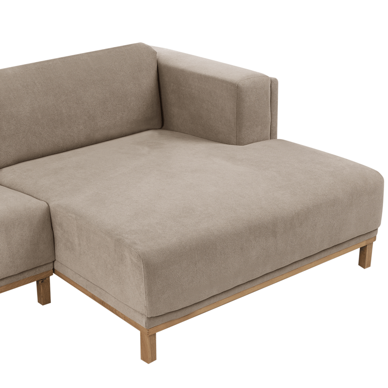 Hörnsoffa 5-sits Veng - Taupe - Möbler - Vardagsrum - Soffor - Divansoffa & schäslong