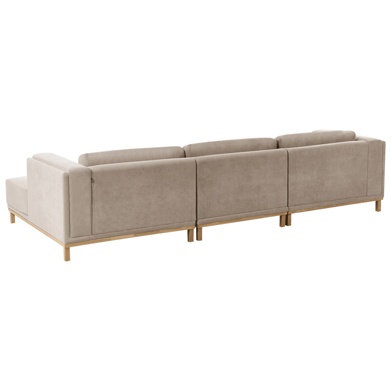 Hörnsoffa 5-sits Veng - Taupe - Möbler - Vardagsrum - Soffor - Divansoffa & schäslong