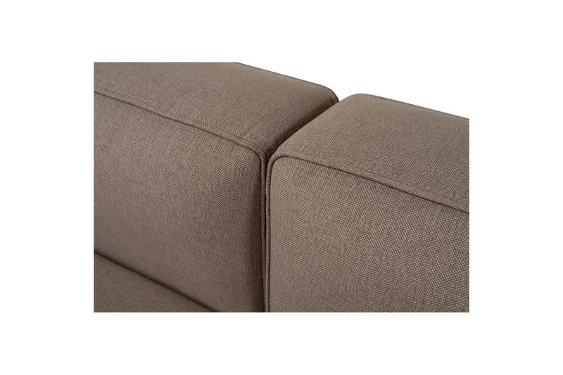 Hörnsoffa Abbas Ljusbrun - Ljusbrun - Möbler - Vardagsrum - Soffor - Hörnsoffor