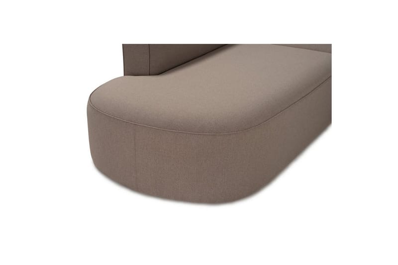 Hörnsoffa Abbas Ljusbrun - Ljusbrun - Möbler - Vardagsrum - Soffor - Hörnsoffor