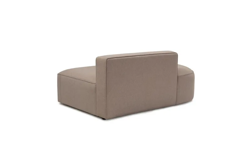 Hörnsoffa Abbas Ljusbrun - Ljusbrun - Möbler - Vardagsrum - Soffor - Hörnsoffor