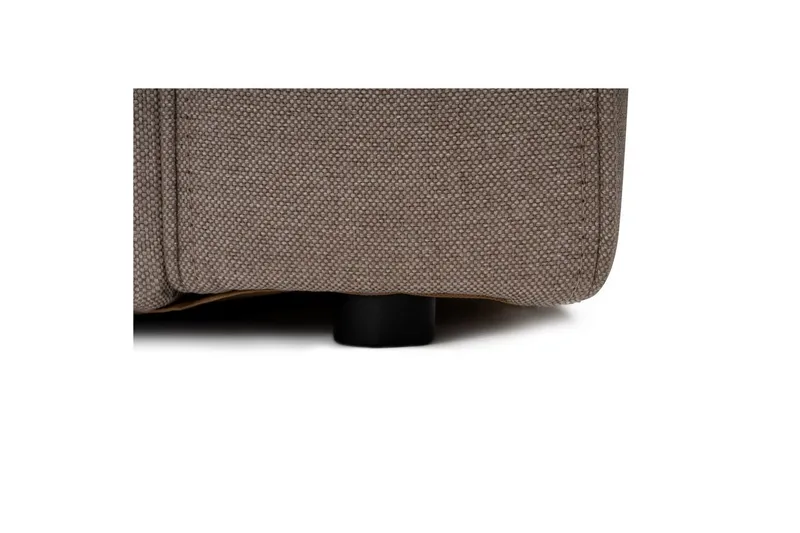 Hörnsoffa Abbas Ljusbrun - Ljusbrun - Möbler - Vardagsrum - Soffor - Hörnsoffor