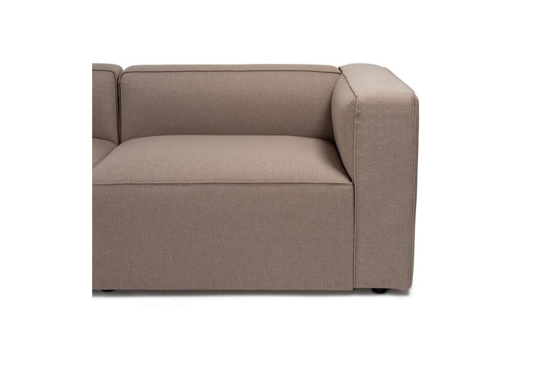 Hörnsoffa Abbas Ljusbrun - Ljusbrun - Möbler - Vardagsrum - Soffor - Hörnsoffor