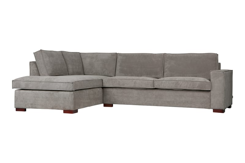 AITHAN Hörnsoffa Vänster Grön - Grå - Möbler - Vardagsrum - Soffor - Hörnsoffor