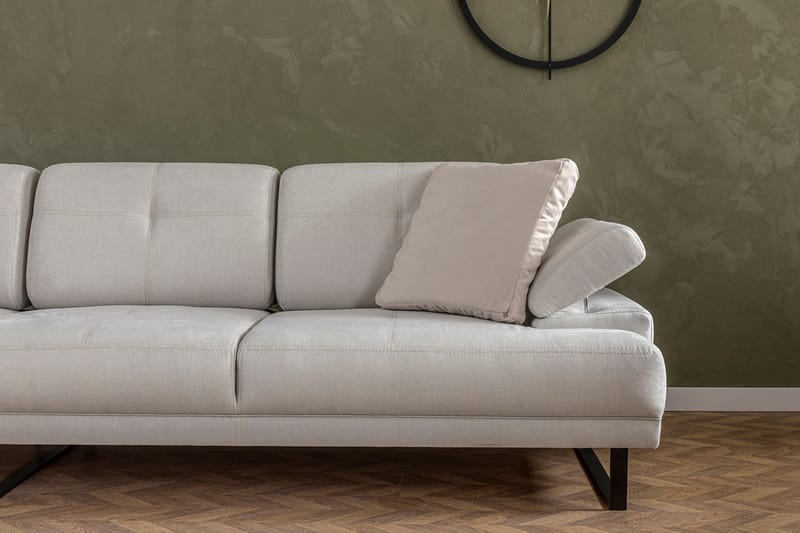 Batoche Divansoffa 3-sits Beige - Möbler - Vardagsrum - Soffor - Hörnsoffor