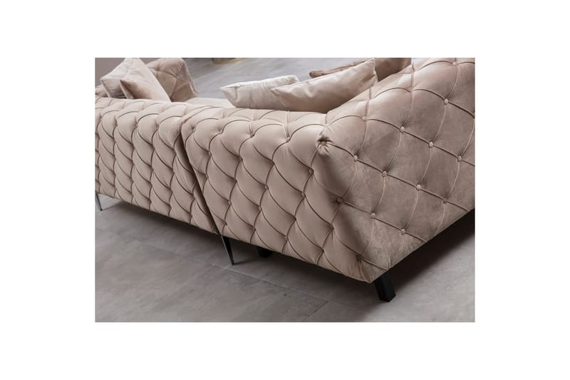 Hörnsoffa Beachport Beige - Beige - Möbler - Vardagsrum - Soffor - Hörnsoffor